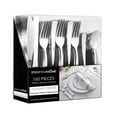 thumbnail image 1 of 160 Piece Silver Plastic Cutlery Set, Disposable Silverware by Stock Your Home, 1 of 8