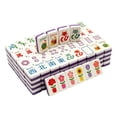 thumbnail image 1 of 160 Premium Acrylic American Mahjong Tiles Portable Western Mah Jongg Set for Social Gaming Travel Complete Classic Game, 1 of 6