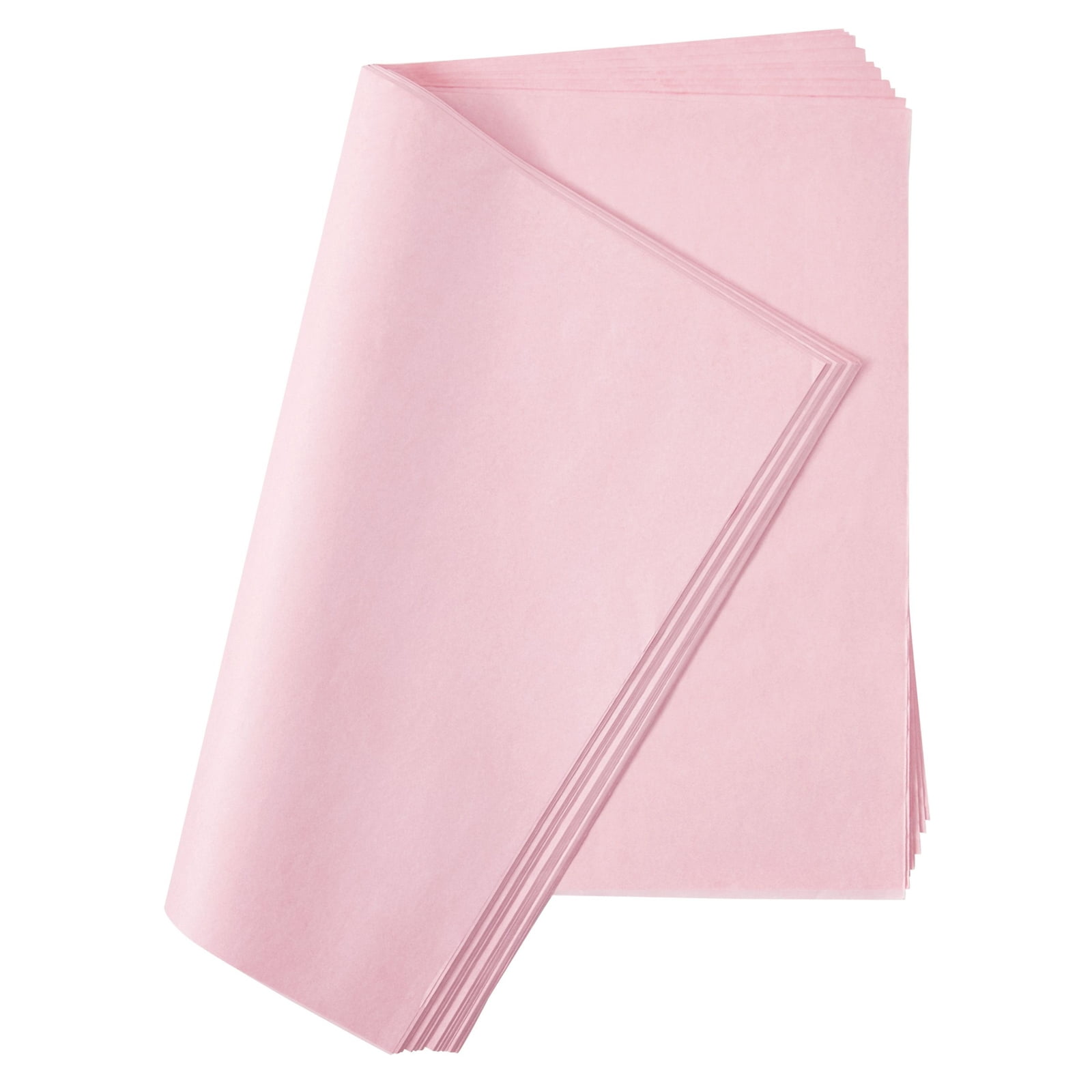 LoyGkgas New 100 Sheets Liner Tissue Paper Wrapping Shoes Clothes Gift  Packaging (Pink) 