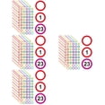 thumbnail image 1 of 160 Sheets  Numbers Stickers Self-adhesive Number Labels Identification Labels for Office, 1 of 8