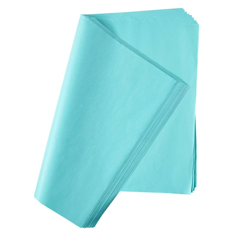 160 Sheets Turquoise Tissue Paper for Gift Wrapping Bags, Bulk Set for  Birthday Party, Holidays, Art and Crafts (15 x 20 In) 
