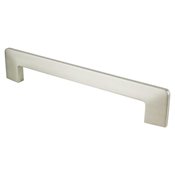 160 mm CC Edge Pull with Brushed Nickel