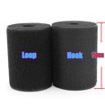 thumbnail image 1 of 160 mm Width Black  hook and loop fastener tape sewing tape stickerstrap couture clothing accessories DIY for sewing (1m  Hook add 1m loop,160mm wide), 1 of 6