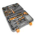 thumbnail image 1 of ‎160-piece Mechanics Auto & Home Repair Tool Set Household Hand Tool Kit with Storage Case, 1 of 7