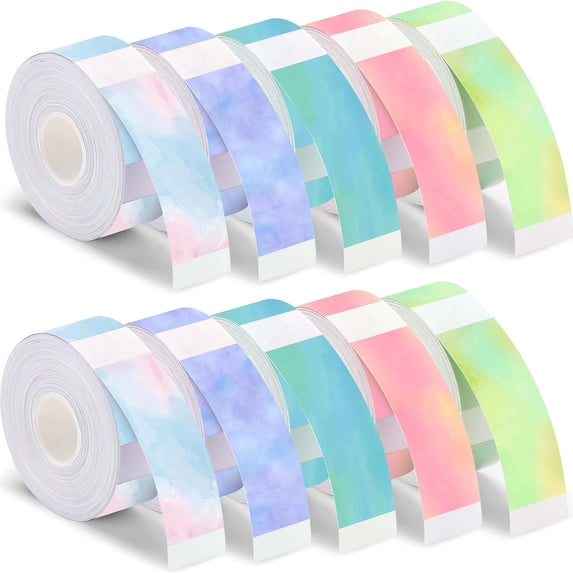 1600 Pcs Label Tapes Compatible with D30 Label Printer Laminated ...