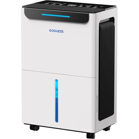 1600 Sq.ft Dehumidifier for Basement - 21 Pints, Drain Hose & Humidity Control Lar Room Dehumidifiers Home, RV, Bathroom, Bedroom 3 Modes 24H Timer White