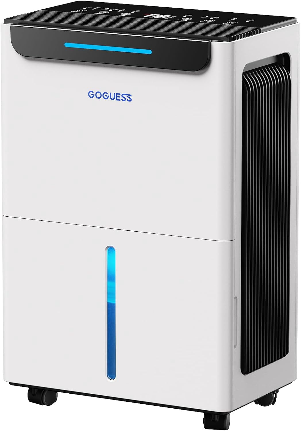 1600 Sq.ft Dehumidifier for Basement - 21 Pints, Drain Hose & Humidity Control Lar Room Dehumidifiers Home, RV, Bathroom, Bedroom 3 Modes 24H Timer White