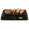 thumbnail image 1 of UNIWARE Tabletop Smokeless Indoor Electric Grill with Removable Non-Stick Plate, 1600W, Black, 1 of 5