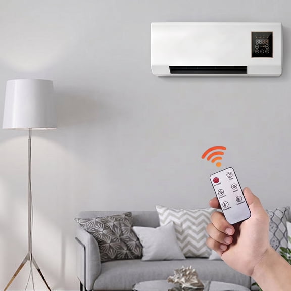 16000 BTU Smart Air Conditioner and Heater Combo, Wall-Mounted & Window AC Unit with Remote Control, Quiet Portable Cooling & Heating for Year-Round Comfort, Easy Installation