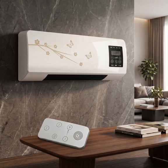 16000 BTU Smart Window Air Conditioner with Heat, Fan and Dehumidifier, Remote Control, Quiet Energy Efficient AC Unit for Rooms up to 450 Sq.Ft., LCD Display, 8-Hour Timer