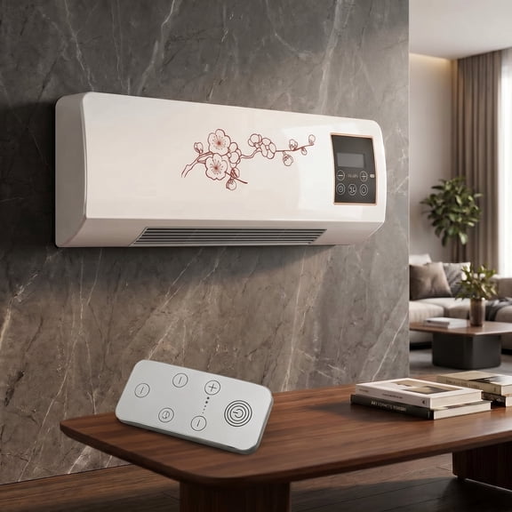 16000 BTU Smart Window Air Conditioner with Heat, Fan and Dehumidifier, Remote Control, Quiet Energy Efficient AC Unit for Rooms up to 450 Sq.Ft., LCD Display, 8-Hour Timer