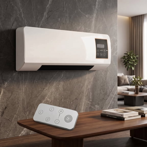 16000 BTU Smart Window Air Conditioner with Heat, Fan and Dehumidifier, Remote Control, Quiet Energy Efficient AC Unit for Rooms up to 450 Sq.Ft., LCD Display, 8-Hour Timer