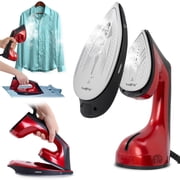 1600W True & Tidy Red XL Iron and Steamer with Digital Screen and Detachable Ironing Plate