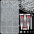 thumbnail image 1 of 16000Pcs Resin Rhinestones with Tweezers for Crafting, Dark Pink 2-6mm Mixed Sizes Non Hotfix Flatback Gems, Bedazzling Crystal for DIY Crafts Clothing Tumblers Mugs Shoes Fabric Decor Nail Art, 1 of 8