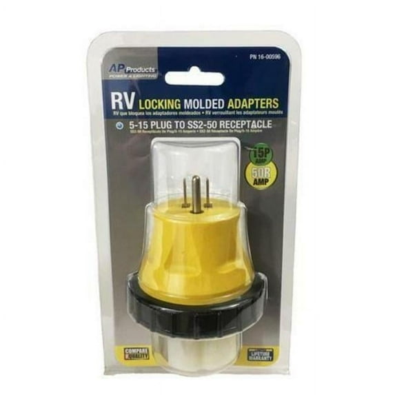 1600596 15-50 RV Locking Adapter