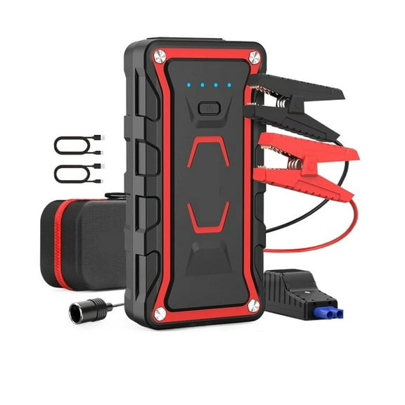 1600A Car Jump Starter 20000mAh Power Bank Portable Car Battery Auto Car Emergency Booster For All Gasoline &7L Diesel ,Instant Roadside Rescue