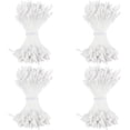 thumbnail image 1 of 1600PCS White Pearl Double Heads Flower Stamen Handmade Floral Stamens Pistil Artificial Flores Pearlized 2mm Floral Pollens for Flower Card Making Scrapbook Decoration Handicrafts, 1 of 5