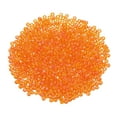 thumbnail image 1 of 1600Pcs Glass Seed Beads, 1.5mm 15/0 Loose Mini Beads with Hole, Bulk Craft Spacer for Jewelry Making, Orange AB, 1 of 7
