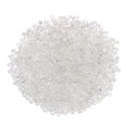 thumbnail image 1 of 1600Pcs Glass Seed Beads, 2mm 11/0 Loose Mini Beads with Hole, Bulk Craft Spacer for Jewelry Making, Light Gray AB, 1 of 7