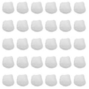 1600Pcs Non Medical Degreasing Tampon Cupping Store Cosmetic Tampon (White)