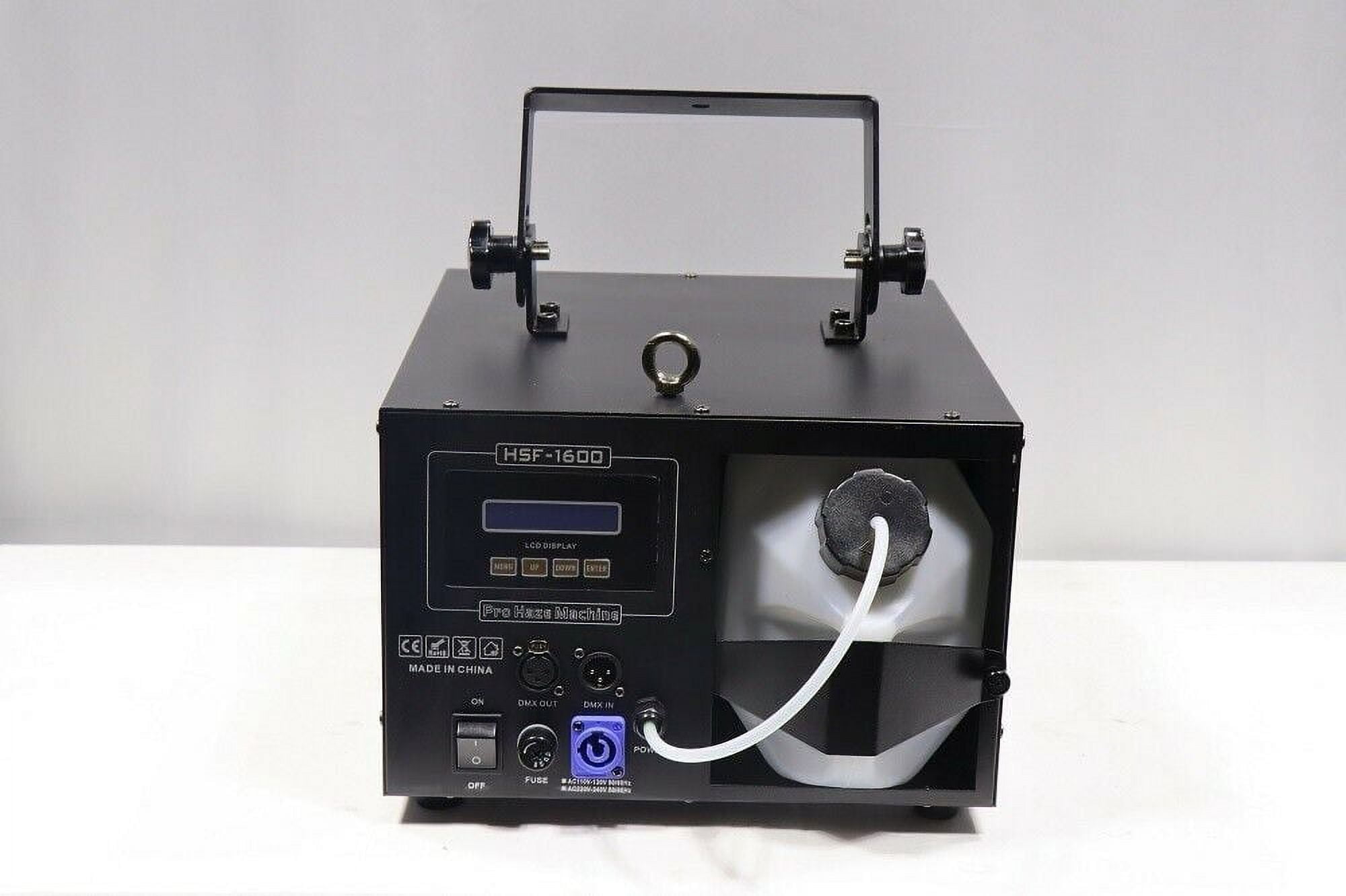 1600W Mist Haze Machine Smok Fog Stage Effect For Light Performance Wedding Show