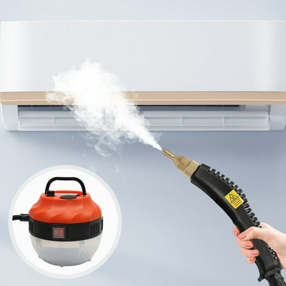 1600W Steam Cleaner 6-Gear Adjustable Portable High Pressure Multipurpose Steam Machine Handheld Steam Cleaner with 0.35Gal Water Tank Independent Spray Gun for Home Use