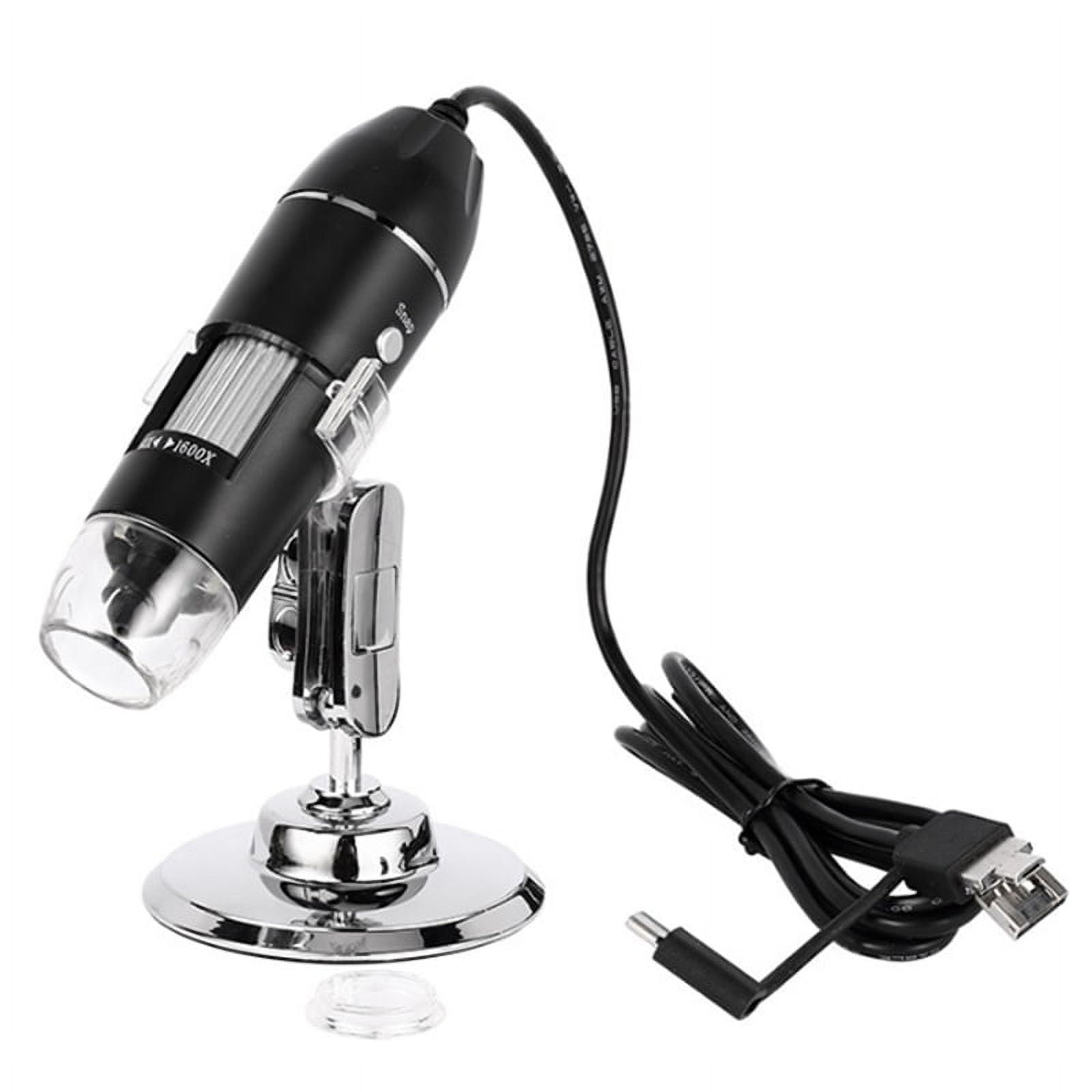 1600X Digital Microscope Camera 3In1 USB Portable Elec for Soldering LED Magnifier Cell Phone