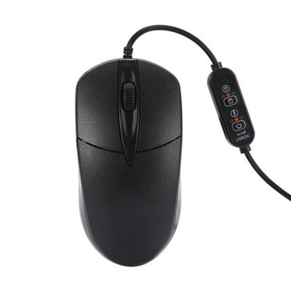 1600dpi Wired USB Optical Mouse Winter Universal 1600 DPI Ergonomic Advanced Heat Button Corded Mouse for Home Office