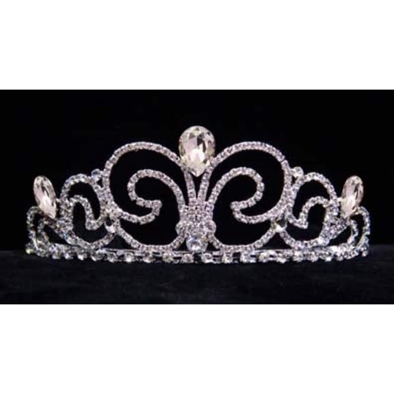 #16019 - Neptune Bride Tiara - Crystal