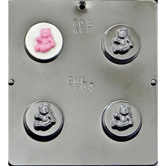 1603 Teddy Bear Oreo Cookie Chocolate Candy Mold
