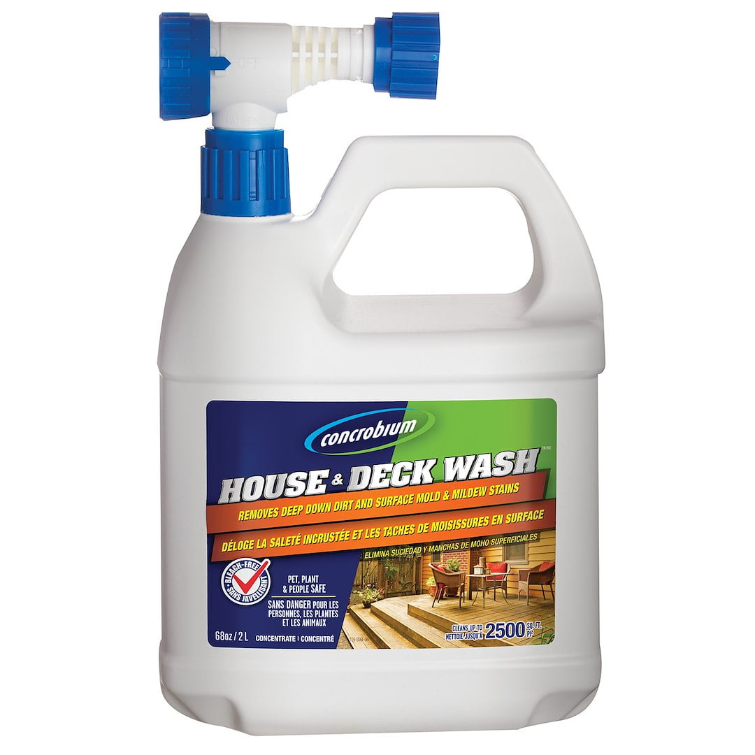 1604206 HOUSE&DECK WASH 68OZ Concrobium House and Deck Cleaner 68 oz Liquid
