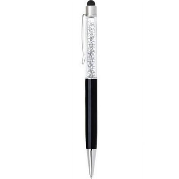 Leeber Crystalline Stylus+Pen, Black