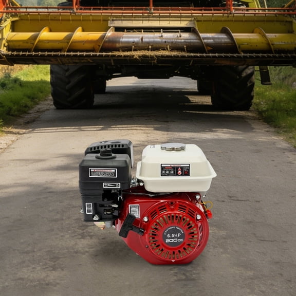 160CC Gas Engine, 6.5HP 4 Stroke Gasoline Engine OHV Air Cooled Pull Start Motor, Gas Engine Motor for GX160 Go Kart Pull Start Petrol Engine, Go Kart Motor Engine