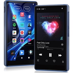 160GB Android MP3 Player with uetooth and WiFi, 4.5" Touchscreen MP4 Music Player with Spotify Kids, Music, YouTube, Pandora, Audie, Google Play, Speaker, Parental Control, Up to 1TB