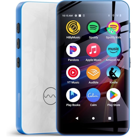 160GB  G5 MP3 Player with  and WiFi, MP3 Player with Spotify, Spotify , , Play Store, Parental Manager App, Calm, 4"  Full  Screen MP4 Music Player for  (Blue)