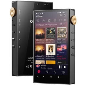 160GB Hi-Fi Audio Player with Bluetooth and WiFi, Oilsky Hi-Fi Music Player with Audible,Play Store, 4.02" DSD Lossless Music MP3 MP4 Player(Black)
