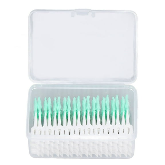 160PCS Soft Interdental Brushes, Dental Toothpicks Brushes Between Teeth, Tooth Floss Picks Not reusable for Teeth Purifying, Tooth Picks Purifying Tool (rJzLFO-12)