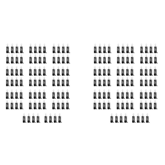 160Pcs CPU Heatsink Mount Pin Plastic Push Screw Cooler Cooling Fan Fastener Mounting Clip for Socket Accessories,160 x Mount Pin Socket for 775 CPU Cooler Fan,Black&White