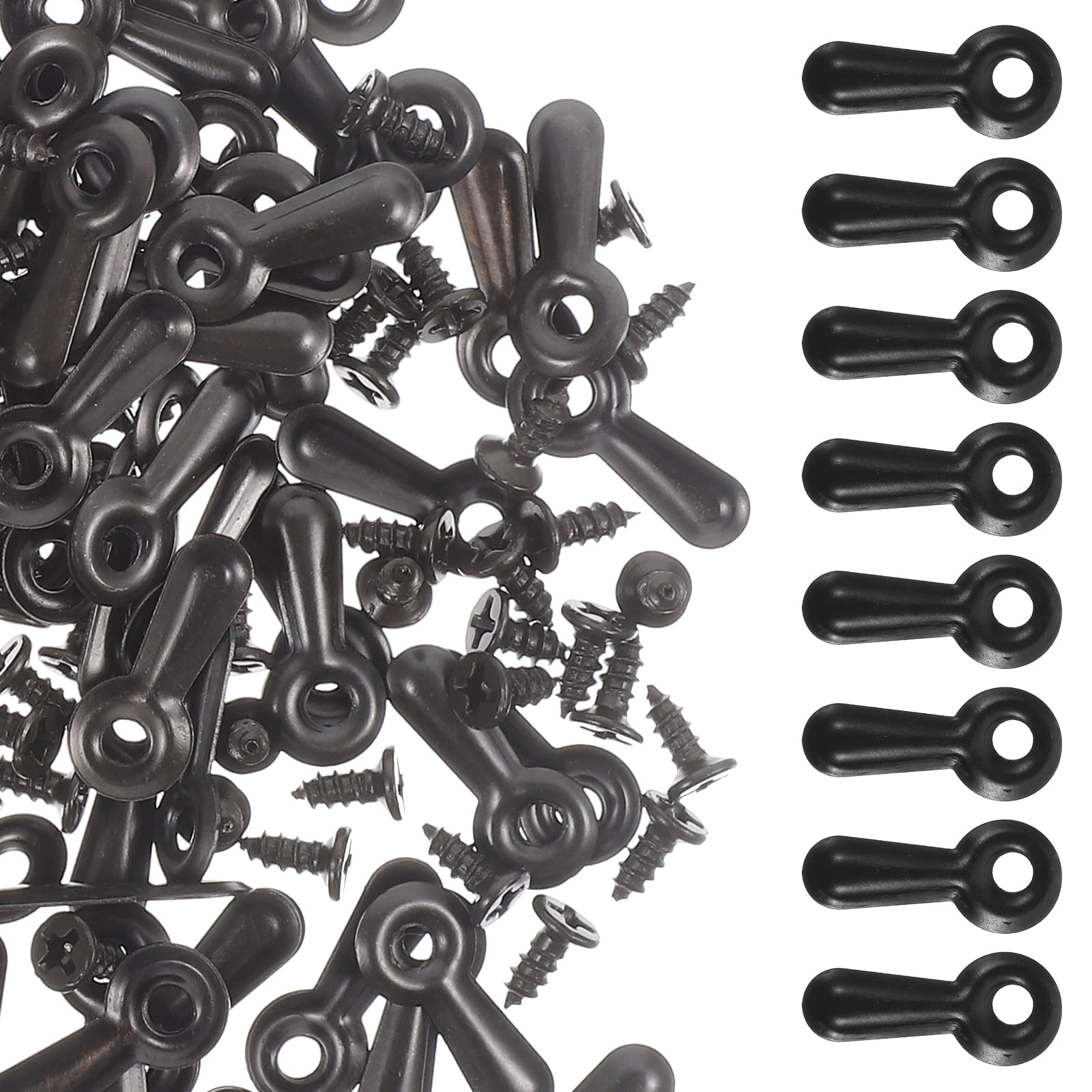 160Pcs Frames Turn Buttons Picture Frame Hardware with Screws for