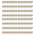 thumbnail image 1 of 160Pcs H-Shape Wood Decorative Push Pins, Wood and Steel Needle Point Thumb Tacks for Photos, Maps and Cork Boards, 1 of 8