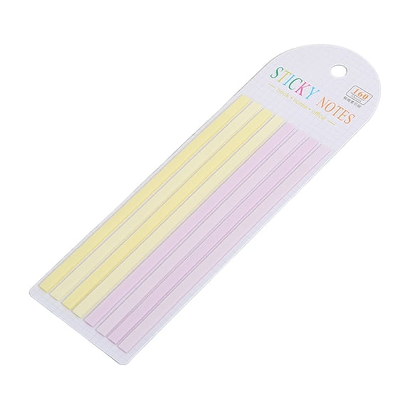 160Pcs Transparent Tape Sticky Long Tabs Clear Sticky Tabs for Annotating Books Highlighting Strips Index Tab Mahjong Line Highlighter Stripe