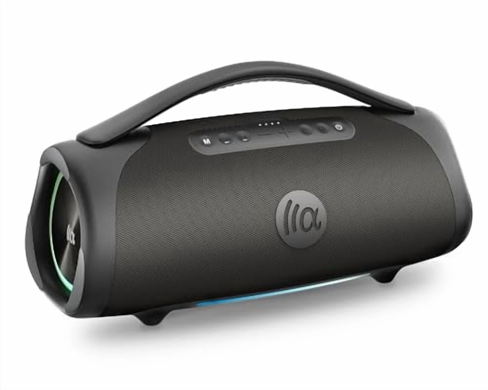 160W Bluetooth Speaker, 180W Peak Loud Stereo Sound, 12H Playtime, Punchy Bass, IPX7 Waterproof, RGB Lights, BT 5.3