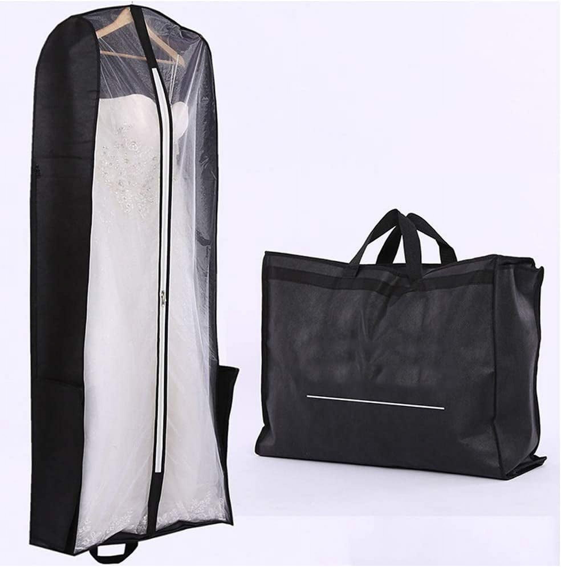 160cm Bridal Wedding Gown Dress Garment Bag Dust Travel Storage ...