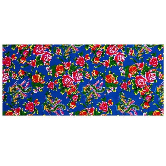 160cm Wide Floral Print Cotton Fabric for Clothing and Sewing Craft Project