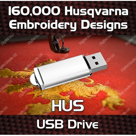160k Embroidery Designs HUS Designs Embroidery On a USB