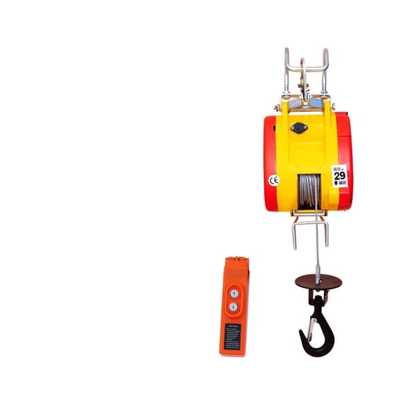 160kg 30M Mini Electric Hoist Household Suspension Small Electric Hoist Lifting Air Conditioner Crane Household Crane Lift