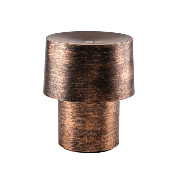 160mL Retro Mushroom Essential Oil Diffuser, USB Ultrasonic Diffuser & Cool Mist Humidifier with Ambient Desk Lamp, Auto Power-Off, Type-C Quiet Air Humidifier for Bedroom Office Home