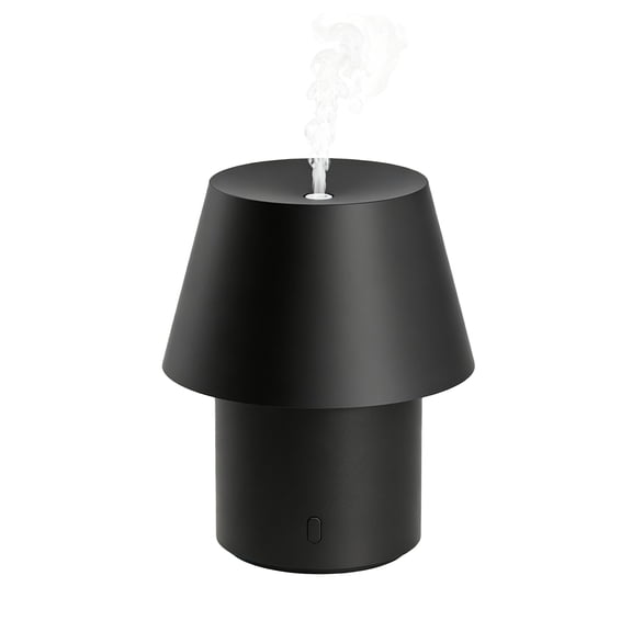 160ml Retro Mushroom Ultrasonic Aromatherapy Essential Oil Diffuser Humidifier with Ambient Light, Quiet Operation, Auto Shut-Off for Bedroom Office