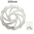 thumbnail image 1 of 160mm Disc Brake Rotor Set Bicycle Disc Brake Rotor 6Hole Bike Hub FlangeAdapter, 1 of 9