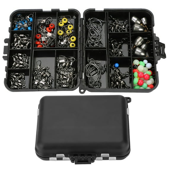 160pcs Fishing Kit, Strong Bait Power Fishing Accessories Kit, For Father Son Husband Fiance And Boyfriend Fisherman Fishing